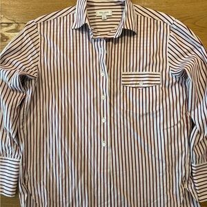 Alexa Chung for Madewell Striped Button Down Shirt